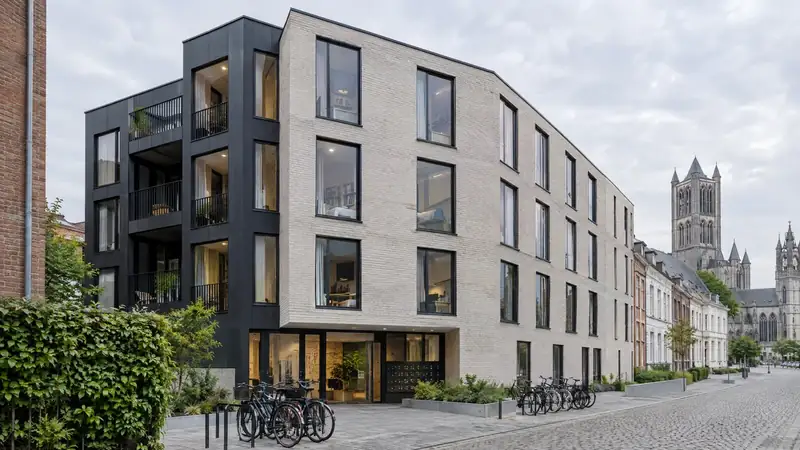 Appartementsgebouw met studio’s in Gent als investeringsvastgoed